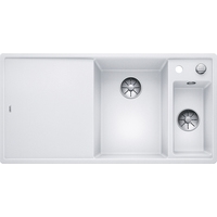Кухонная мойка Blanco Axia III 6 S (разделочная доска из стекла, белый)