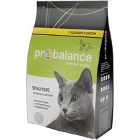 Сухой корм для кошек Probalance Sensitive с чувствительным пищеварением Курица и рис 10 кг