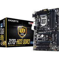 Материнская плата Gigabyte GA-Z170-HD3 DDR3 (rev. 1.0)