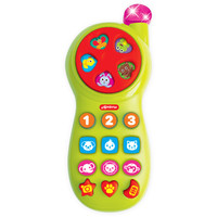 Развивающая игрушка Азбукварик Телефончик Каруселька 3133 (зеленый)