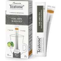 Черный чай Teatone Earl Grey Black Tea - Черный чай Эрл Грей 15 стиков