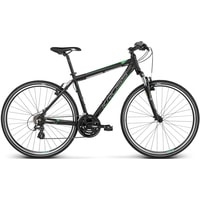Велосипед Kross Evado 2.0 S 2020 (черный/зеленый)