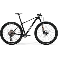 Велосипед Merida Big.Nine 8000 XL 2021 (черный матовый/белый)