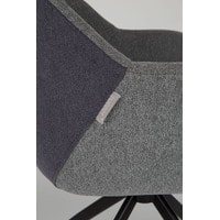 Интерьерное кресло Zuiver Doulton (синий/черный) в Могилеве