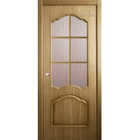 Межкомнатная дверь Belwooddoors Каролина 70 см (кора дуба бронза, шпон дуб)