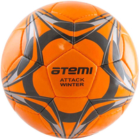 Футбольный мяч Atemi Attack Winter Orange (5 размер)