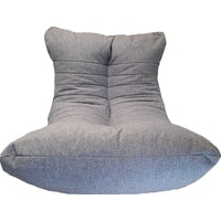 Кресло-мешок LoftyHome Кокон XL (рогожка, серый)