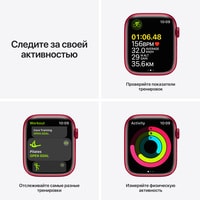 Умные часы Apple Watch Series 7 45 мм (PRODUCT)RED