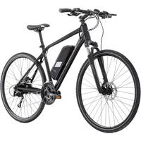 Электровелосипед Kross Evado Hybrid 1.0 M 2023 KREH1Z28X19M006310 (черный/серый)
