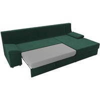 Угловой диван Лига диванов Челси 105332 (правый, зеленый)