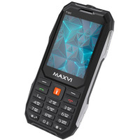 Кнопочный телефон Maxvi T101 (черный)