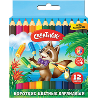 Набор цветных карандашей Creativiki КЦК12КР (12 цветов)