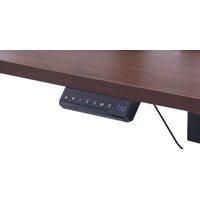 Стол для работы стоя ErgoSmart Electric Desk Compact (дуб натуральный/черный)