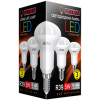 Светодиодная лампочка Ultra LED R39 E14 5 Вт 3000 К