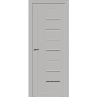 Межкомнатная дверь ProfilDoors 17U L 90x200 (манхэттен/мателюкс дождь черный)