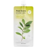  Missha Ночная маска для лица Pure Source Pocket Pack Green Tea 10 мл