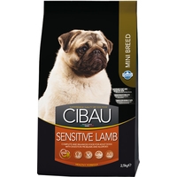 Сухой корм для собак Cibau Sensitive Lamb Mini (Ягненок, для взрослых собак с чувствительным пищеварением и аллергией) 2.5 кг