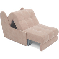Кресло-кровать Мебель-АРС Барон №2 (микровельвет, бежевый кордрой) в Гродно