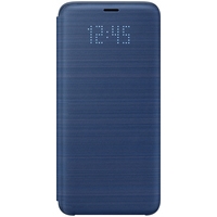 Чехол для телефона Samsung LED View Cover для Samsung Galaxy S9 (синий)