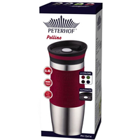 Термокружка Peterhof Vacuum Travel Mug (бордовый) [PH-12414]