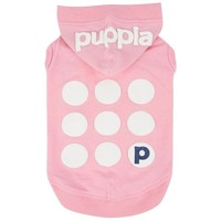 Футболка Puppia Emmy с капюшоном PARA-TS1509-PK-L (розовый)