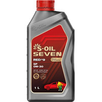 Моторное масло S-OIL Seven Red #9 SP 0W-30 1л