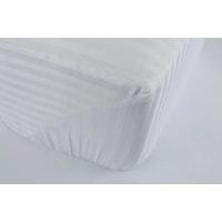 Постельное белье Loon Страйп-сатин 180x200 (белый)