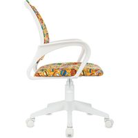 Компьютерное кресло Бюрократ Burokids 1 (оранжевый бэнг/пластик белый)