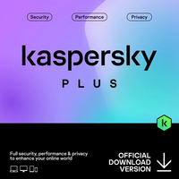 Система защиты от интернет-угроз Kaspersky Plus (3 устройства, 1 год, ключ продукта)