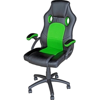 Кресло Mio Tesoro Дино X-2706 (черный/зеленый)
