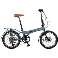 Велосипед Shulz Easy Disk 2023 (синий лед)