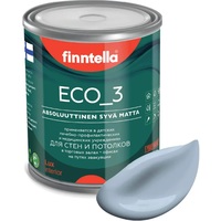 Краска Finntella Eco 3 Wash and Clean Niagara F-08-1-1-LG249 0.9 л (серо-голубой)
