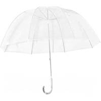 Зонт-трость RST Umbrella 111A-BW (прозрачный/белый)
