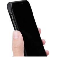Чехол для телефона Pitaka Air Case для iPhone 11 (twill, черный/серый)
