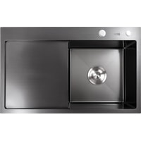 Кухонная мойка Avina HM7848R PVD (графит)