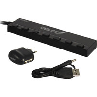 USB-хаб Ginzzu GR-388UAB