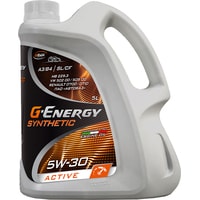 Моторное масло G-Energy Synthetic Active 5W-30 5л