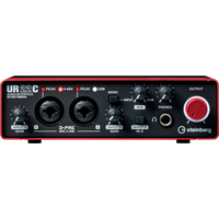 Аудиоинтерфейс Steinberg UR22C (красный)