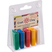 Полимерная глина Craft&Clay Набор полимерной глины CCL (110 г, 01 Классика, 5 цв)