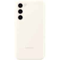 Чехол для телефона Samsung Smart View Wallet Case S23+ (кремовый)