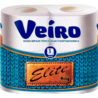 Туалетная бумага Veiro Elite (4 рулона)