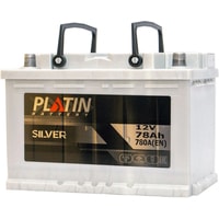 Автомобильный аккумулятор Platin Silver R+ (78 А·ч)