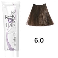 Крем-краска для волос Keen Velvet Colour 6.0 Темный блондин