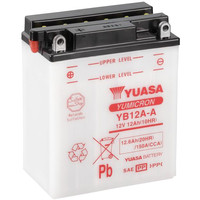 Мотоциклетный аккумулятор Yuasa YB12A-A (12.6 А·ч)