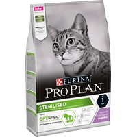 Сухой корм для кошек Pro Plan Sterilised Adult Optirenal для стерилизованных с индейкой 3 кг