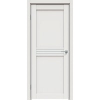 Межкомнатная дверь Triadoors Concept 601 ПО 55x190 (белоснежно матовый/satinato)