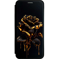Чехол для телефона JFK для Huawei Nova Y90 (роза с золотом)