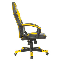 Кресло Zombie Game 16 (черный/желтый)