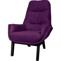 Интерьерное кресло Шелтер-Мебель Бронкс (ножки - цвет венге, цвет ткани - 640)