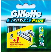 Сменные кассеты для бритья Gillette Slalom Plus (6 шт)